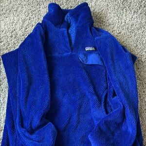 Patagonia Royal Blue Fleece Sweatshirt
